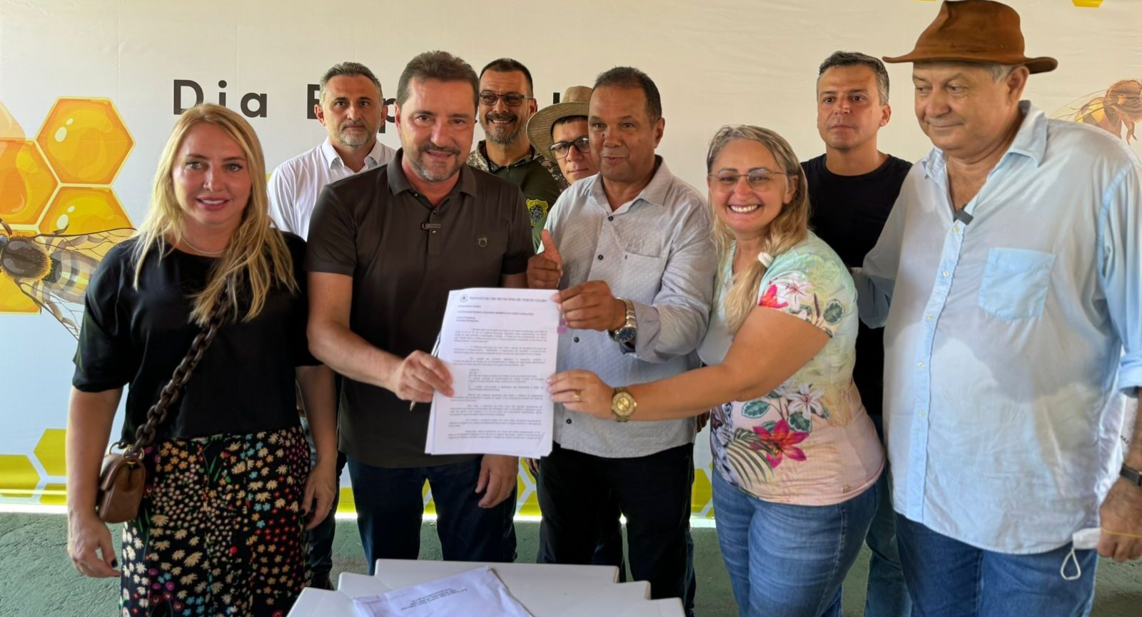 Vereadora Márcia Socorristas participa de solenidade e destaca importância da apicultura em Porto Velho