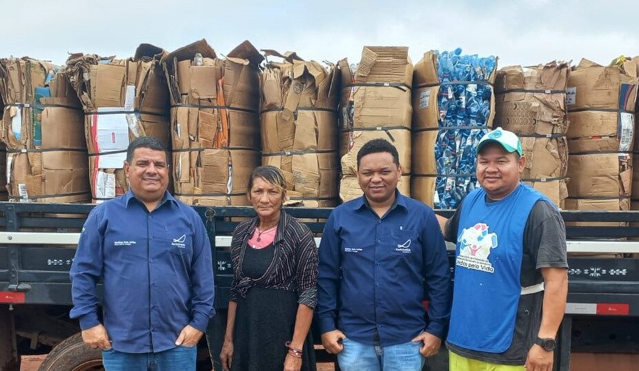 Santo Antônio Energia doa resíduos recicláveis para a Catanorte