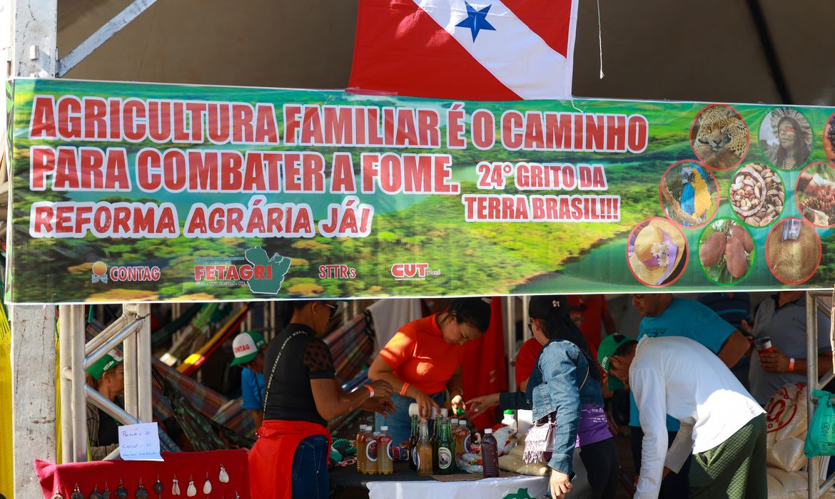 Grito da Terra Brasil defende alimentação saudável e meio ambiente