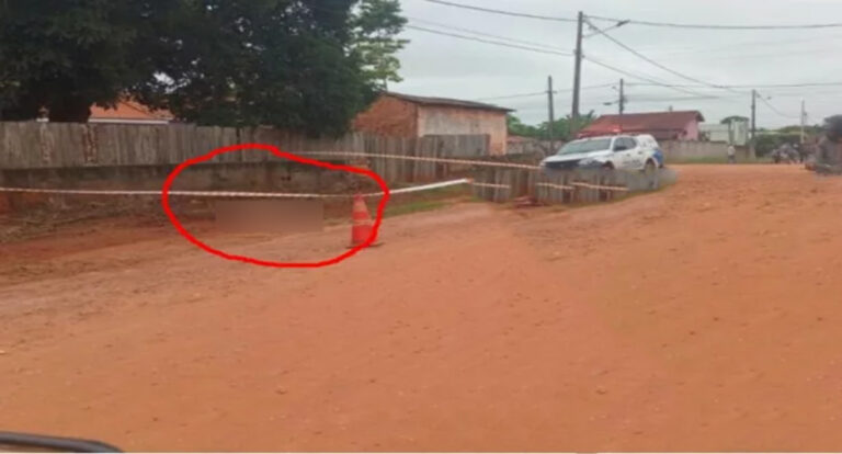 Mãe encontra filho morto no meio da rua em Mirante da Serra