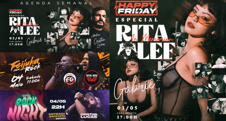 Agenda News: Rock na veia, confira a programação musical do Grego Original Pub
