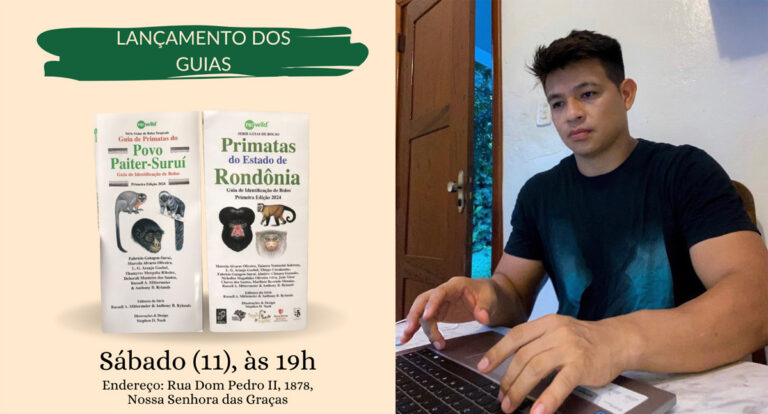 Lançamento: Guia de Primatas destaca avanços científicos e culturais em Rondônia