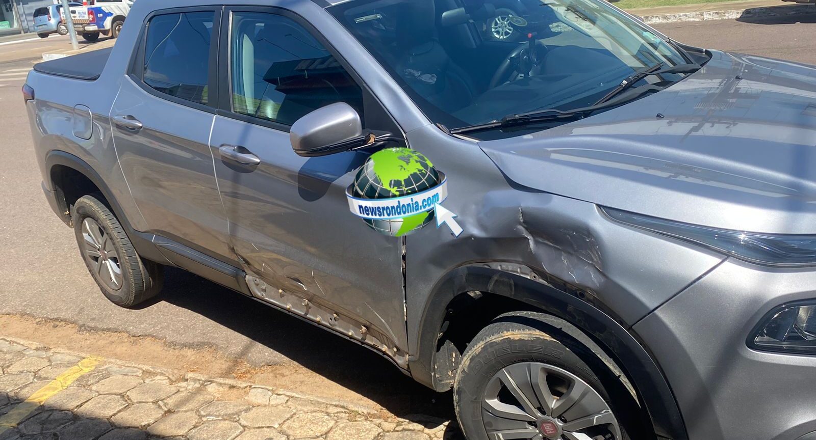 Motociclista sofre graves lesões em acidente na Carlos Gomes
