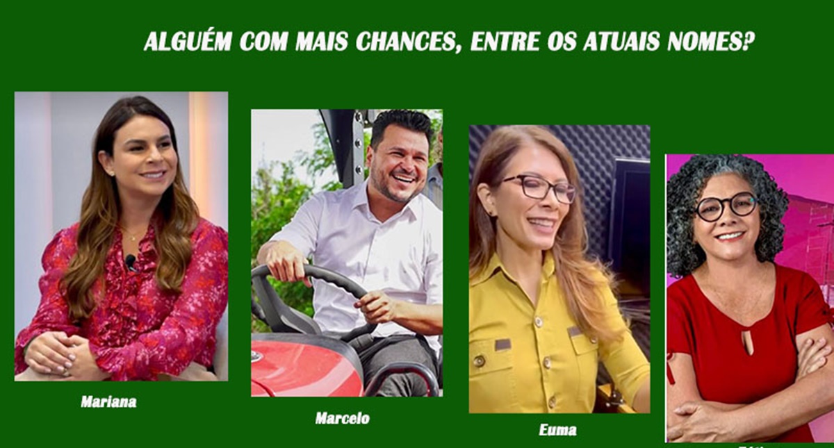 Três mulheres, um homem: surgirá alguém com cacife para tirar o favorismo deste quarteto, em Porto Velho?