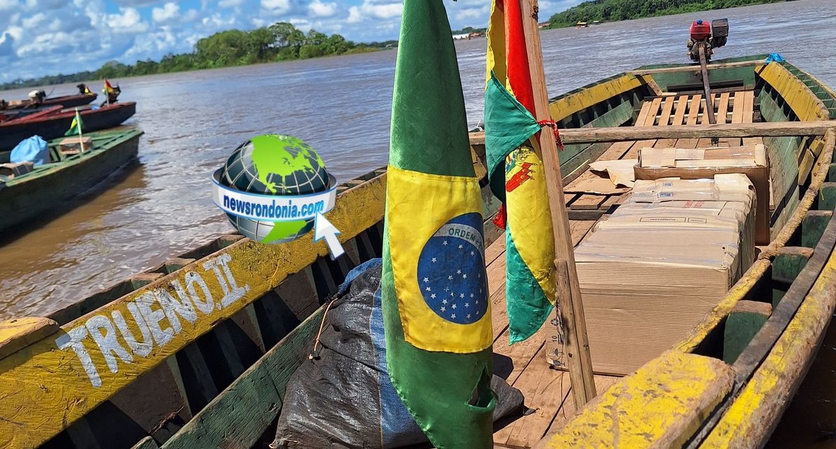 CRUZOU A FRONTEIRA: BOPE e PM da Bolívia recuperar carro roubado em Rondônia