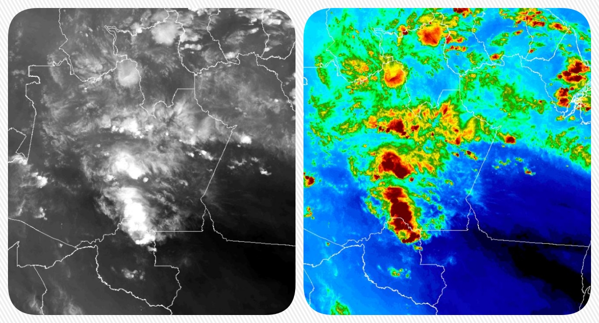 RONDÔNIA: segunda quente, mas com predominância de chuvas no decorrer do dia - News Rondônia