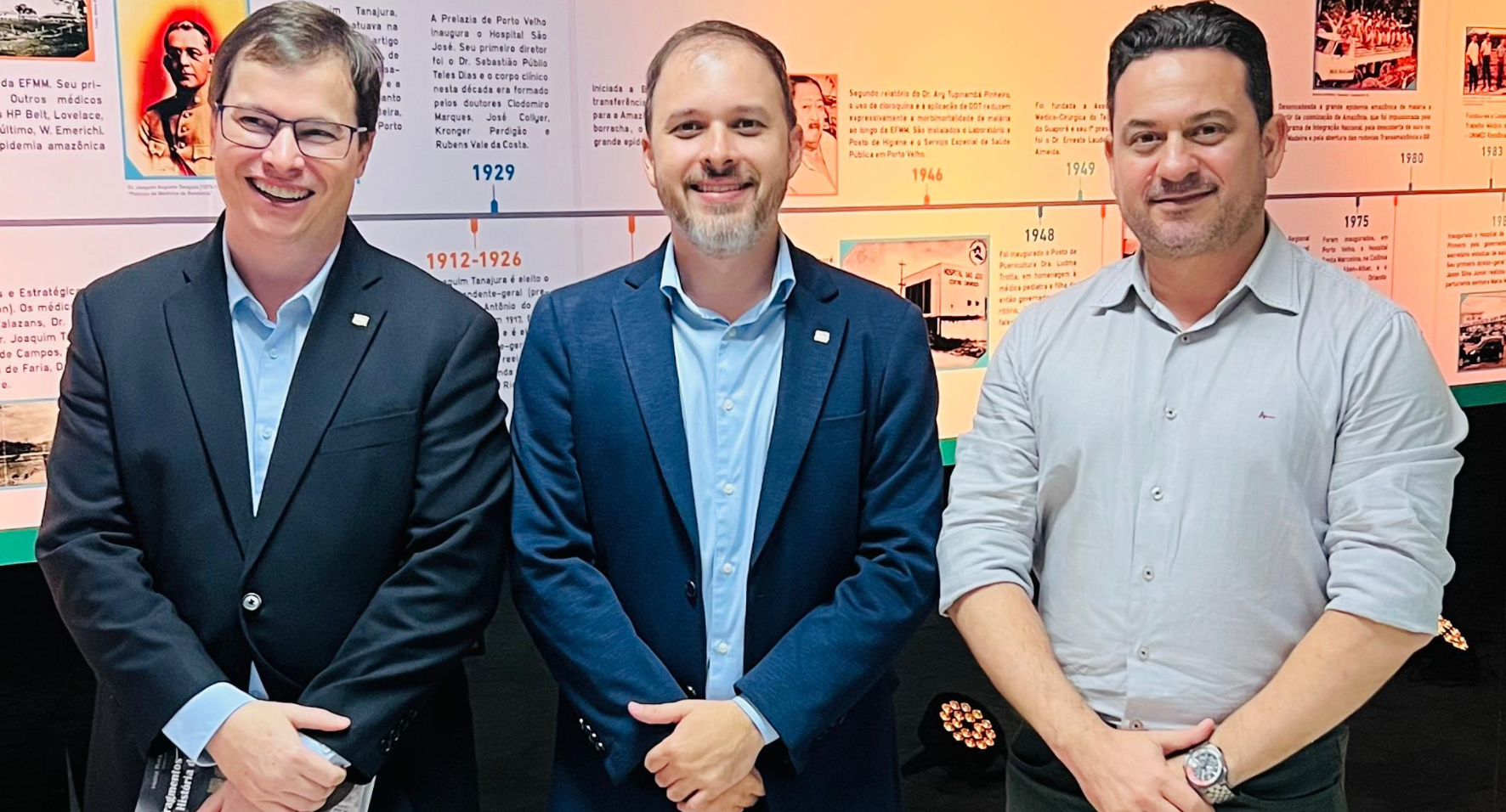 Cremero inaugura Mural da História da Medicina em Rondônia 