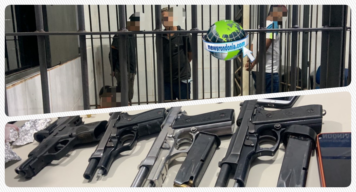 AÇÃO RÁPIDA: PM prende criminosos armados, suspeitos de ataque a tiros no Morar Melhor - News Rondônia