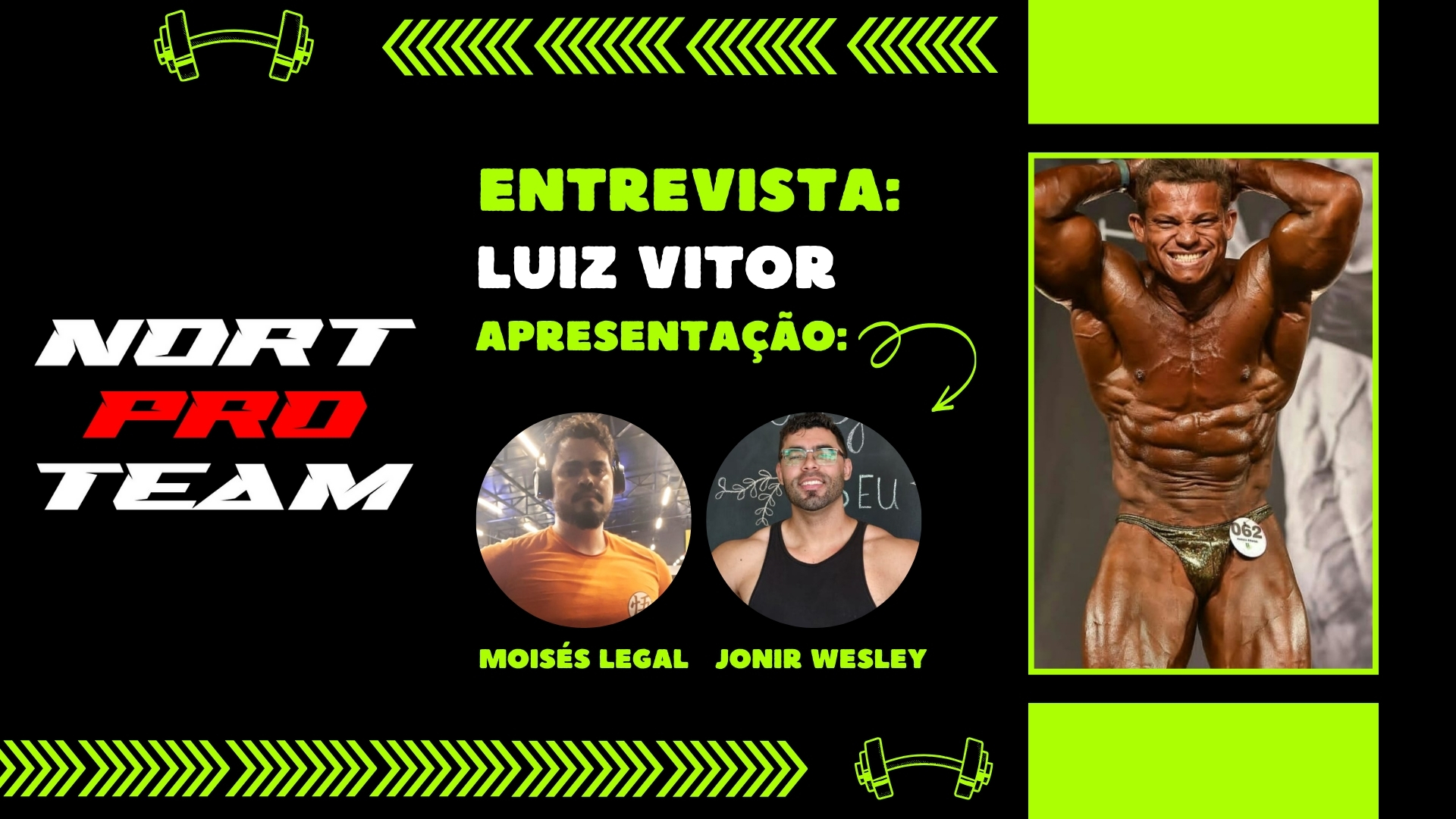 Nort Pro Team entrevista: Fisiculturista Luiz Vitor - News Rondônia