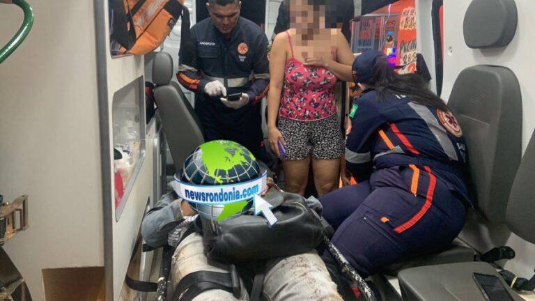 URGENTE: Motociclista sofre queda após atropelar cachorro na Mamoré - News Rondônia