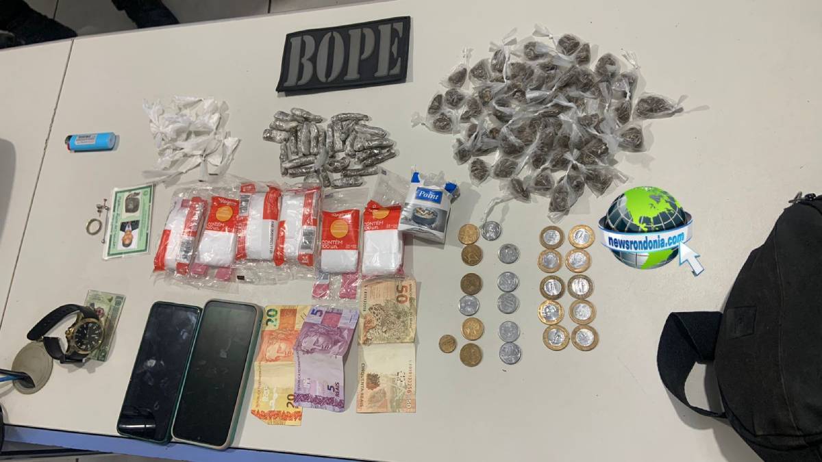 DENÚNCIA: Três são detidos com drogas em residência na zona leste - News Rondônia