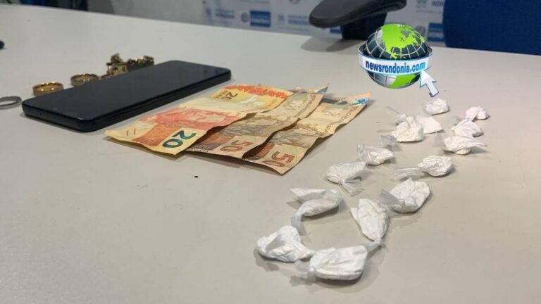 ANACONDAS: Dupla é flagrada com drogas em bar usado como boca de fumo na Jorge Teixeira