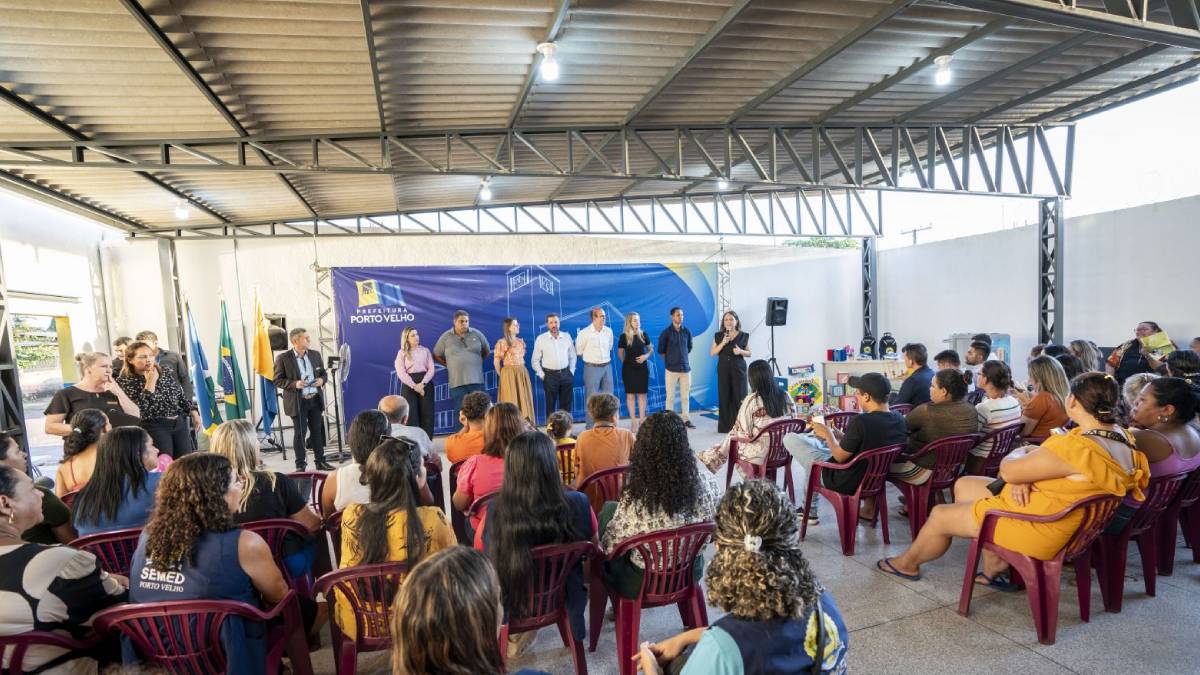 Prefeitura reforma, moderniza e entrega escola na zona Sul de Porto Velho