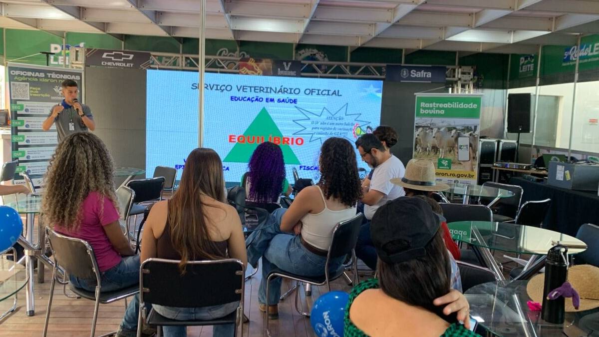 Oficina técnica sobre “Rastreabilidade no trânsito animal” é apresentada durante a Rondônia Rural Show Internacional