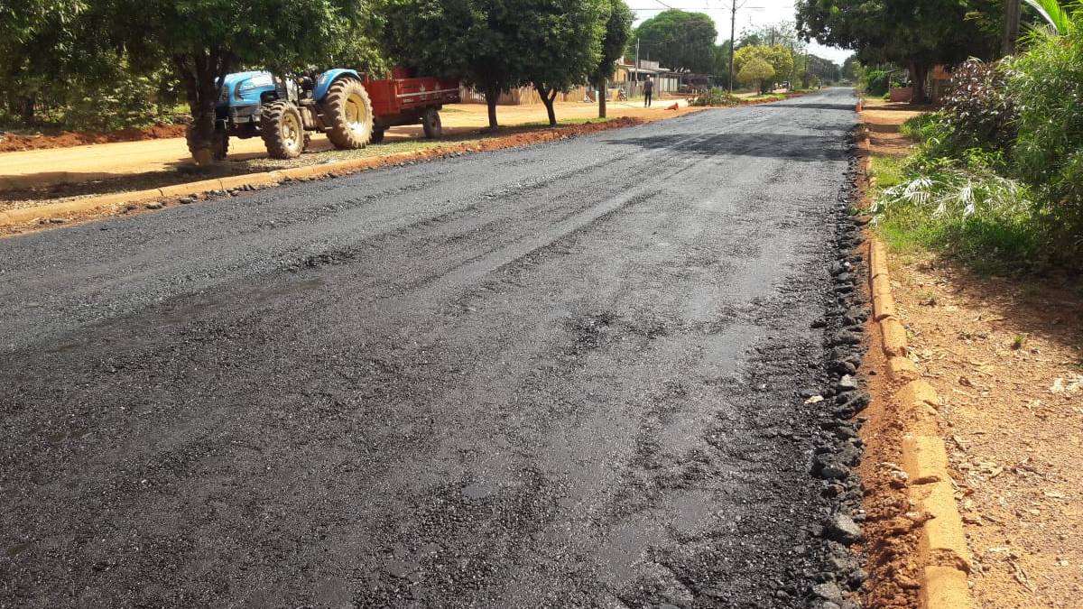 Programa de pavimentação da Prefeitura de Porto Velho também tem atendido os distritos
