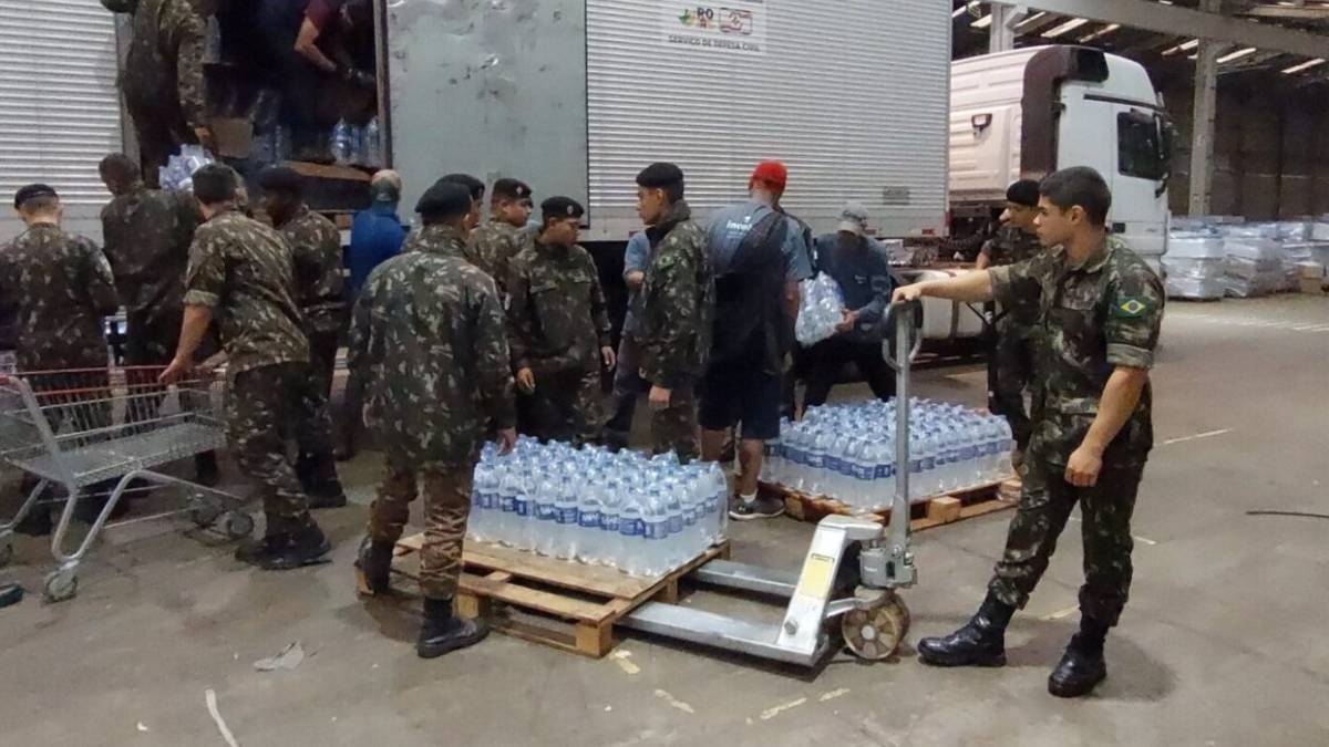 Ajuda Humanitária enviada de Rondônia chega ao Rio Grande do Sul