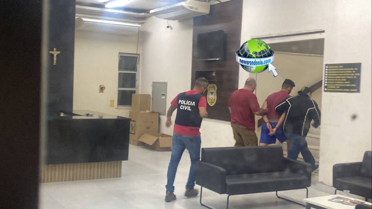 URGENTE: Homem que matou casal é preso pela Polícia Civil - News Rondônia