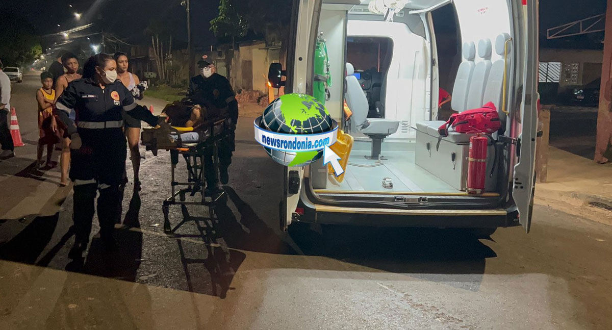 Mais Uma Vez: Acidente entre carro e moto é registrado em cruzamento no bairro JK - News Rondônia