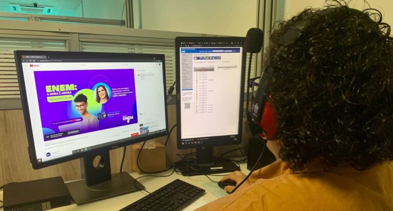 Lives com foco na preparação dos estudantes para o Enem iniciam neste sábado, 18