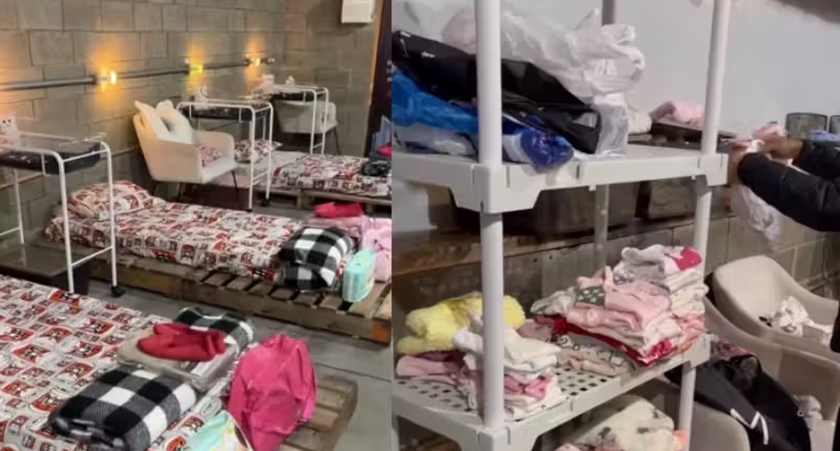 Abrigo feminino cria berçário para acolher mães de bebês no RS