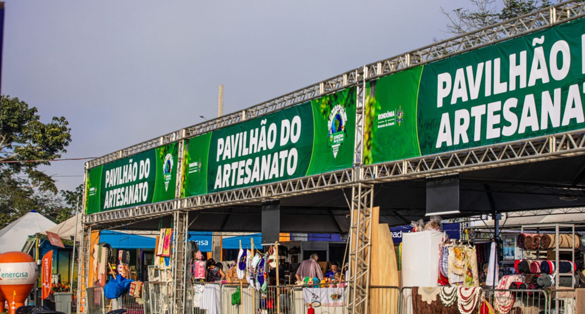 Crescimento e diversidade marcam o pavilhão de artesanato na Rondônia Rural Show Internacional