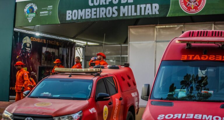 Corpo de Bombeiros Militar assegura atendimento aos participantes da 11ª Rondônia Rural Show Internacional