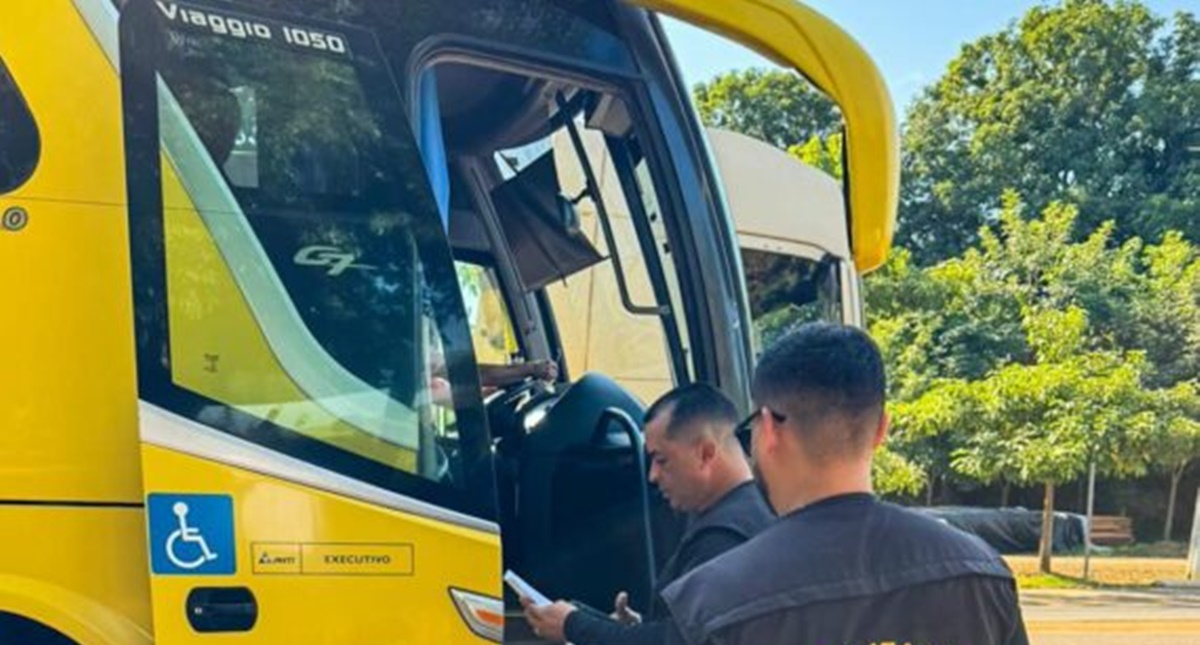 Fiscalização busca garantir segurança no transporte de passageiros durante a Rondônia Rural Show Internacional