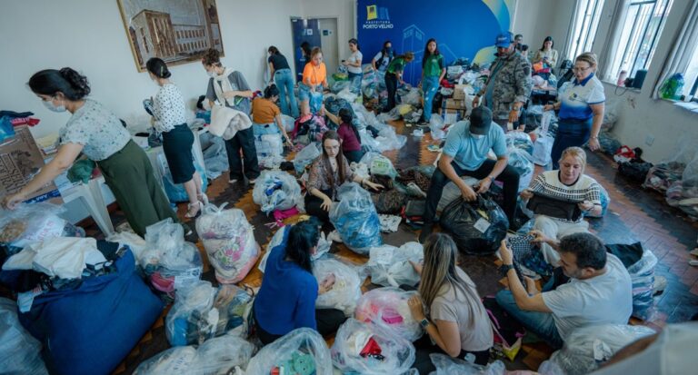 Prefeitura de Porto Velho e voluntários se mobilizam em prol dos atingidos no Rio Grande do Sul
