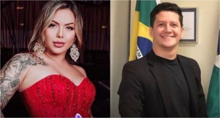 Marcelo Stocco e a cantora Ana Paula