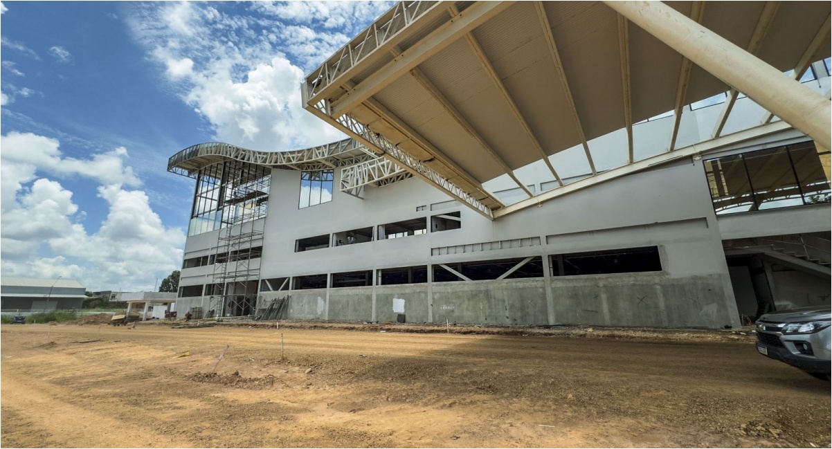 Novo terminal rodoviário de Porto Velho está com 70% das obras concluídas - News Rondônia