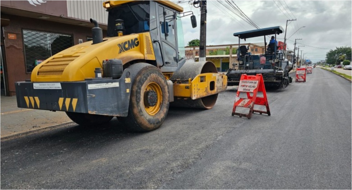 Bairros da zona Leste de Porto Velho, maior região da cidade, receberam grandes projetos de asfaltamento nos últimos sete anos
