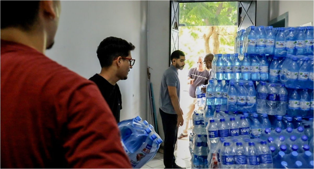 Mais um carregamento de água é enviado de Porto Velho às vítimas das enchentes no RS