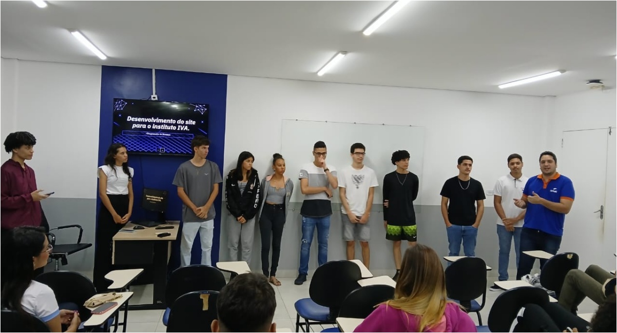 Alunos do Curso de Programador de Sistemas do SENAC/RO, em Jaru, desenvolvem Site Inovador para Instituto Vitória dos Animais