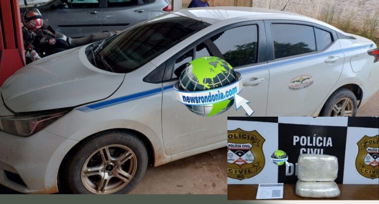 NA BR-364: Denarc prende taxista trazendo 2kg de drogas do Acre para Porto Velho