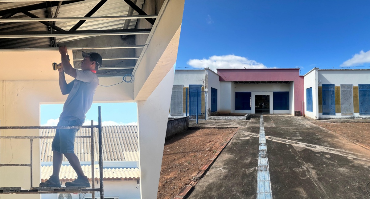 Obras da Escola Tânia Barreto são retomadas; previsão de entrega é para o segundo semestre deste ano