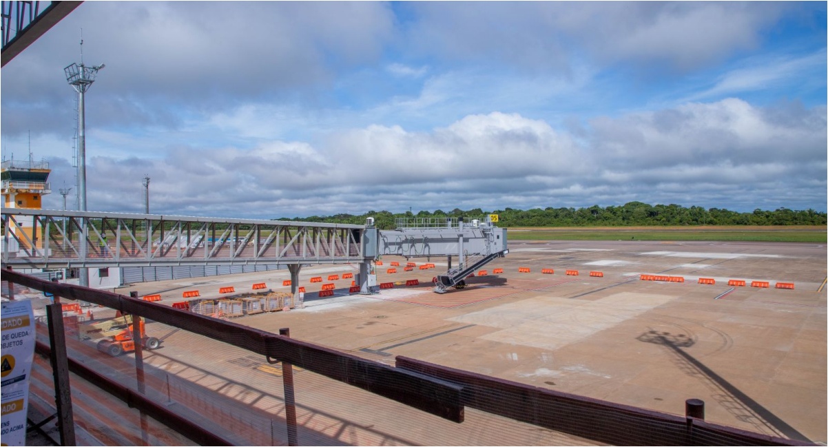 Obras no aeroporto de Porto Velho avançam e devem ser concluídas até outubro - News Rondônia