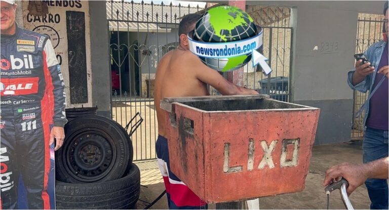 URGENTE: Homem pede socorro em borracharia após ser atacado a facada na zona leste