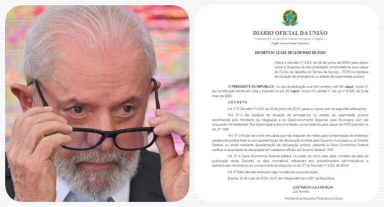Lula dispensa documentação para sacar FGTS em cidades de Rondônia com até 50 mil habitantes - News Rondônia