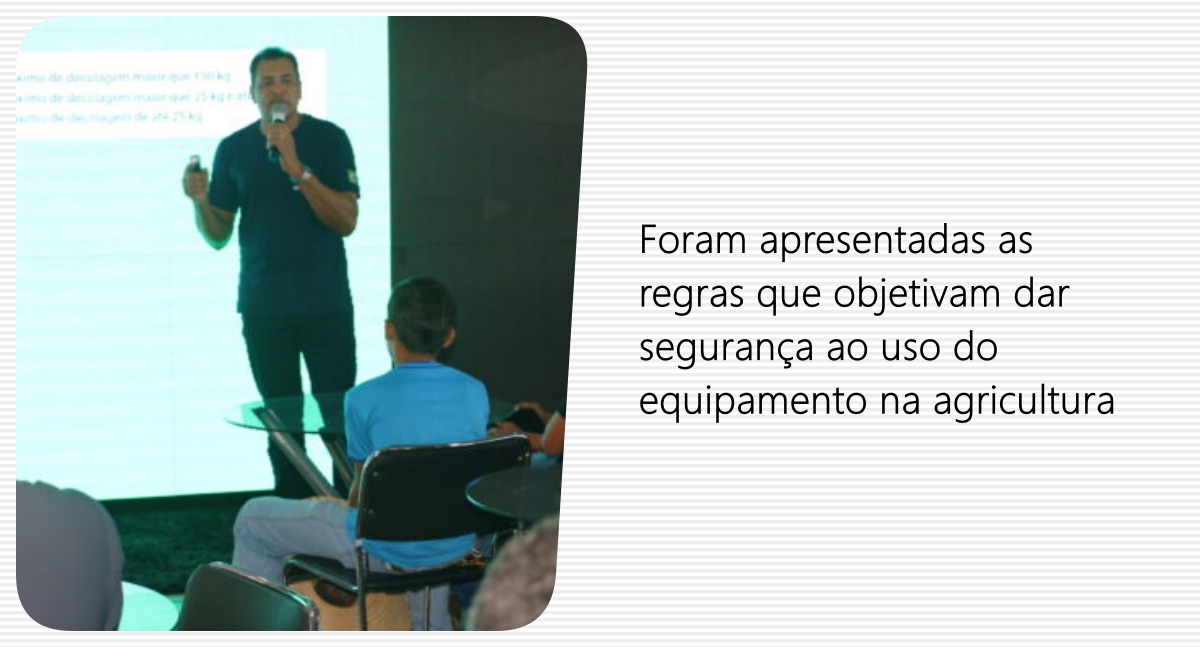 Oficina destaca cuidados e obrigações na utilização de drones no campo, durante a 11ª Rondônia Rural Show - News Rondônia