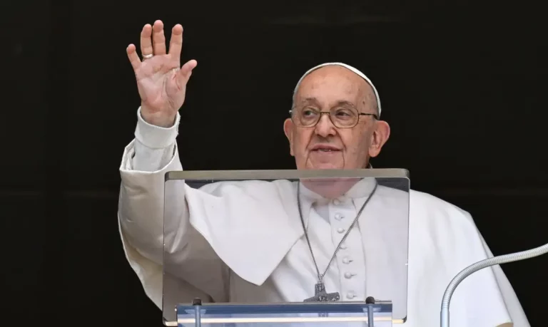 Papa faz crítica a armas e preservativos em conferência pró-natalidade