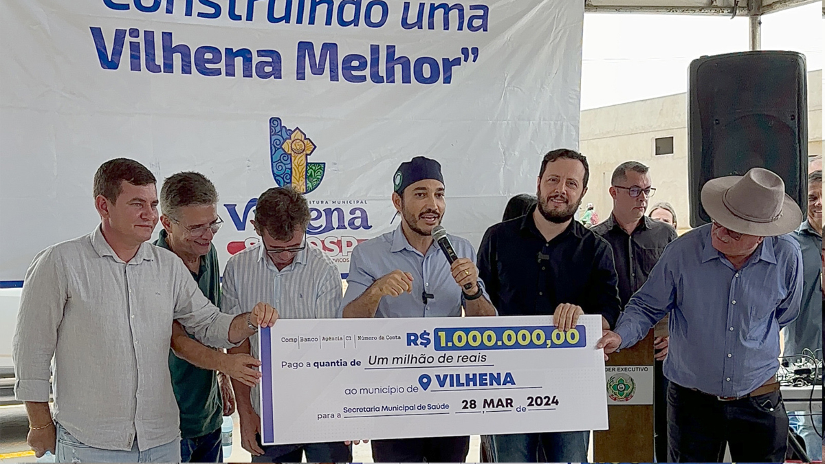 Dr. Fernando Máximo repassa mais 1 Milhão emendas para atender a saúde em Vilhena - News Rondônia