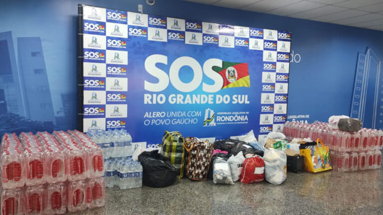 Assembleia Legislativa de Rondônia envia doações para o Rio Grande do Sul - News Rondônia