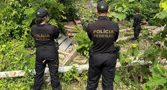 PF realiza ação para prevenção de crimes na Terra Indígena Igarapé Laje