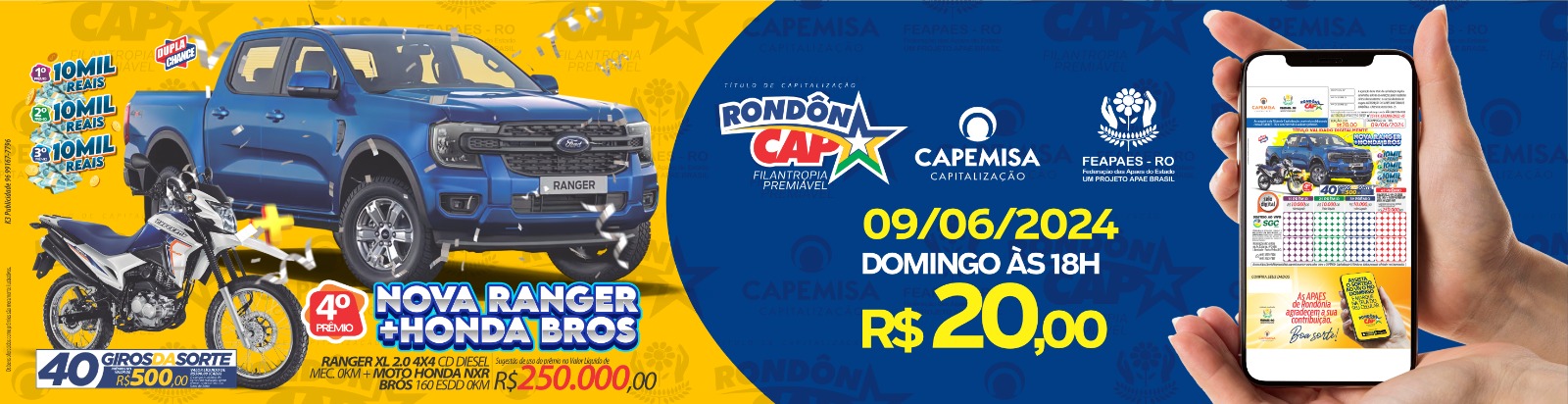 RondônCap sorteou uma T-Cross e mais 35 mil reais em prêmios no primeiro domingo de junho - News Rondônia
