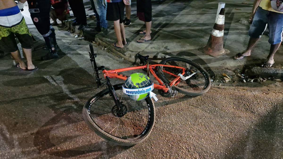 URGENTE: Carro avança cruzamento e atropela ciclista na zona sul - News Rondônia