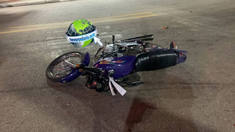 Strada invade preferencial e causa grave acidente com motoboy - News Rondônia