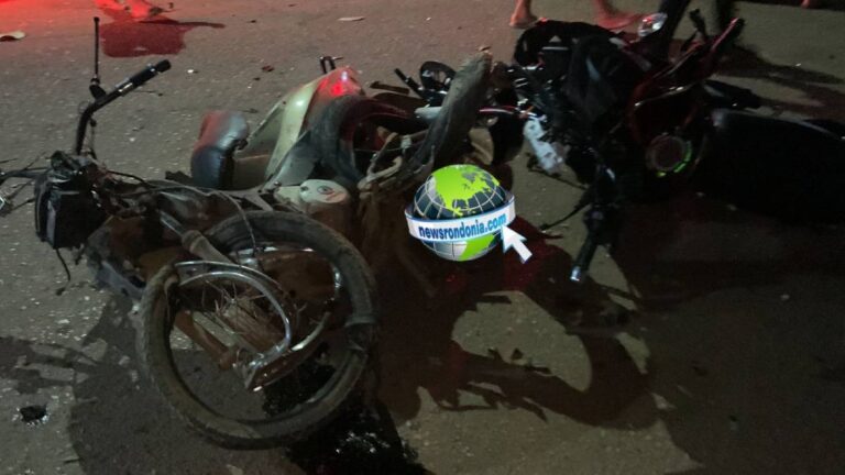 Colisão entre motos deixa dois mortos e um ferido na zona leste - News Rondônia