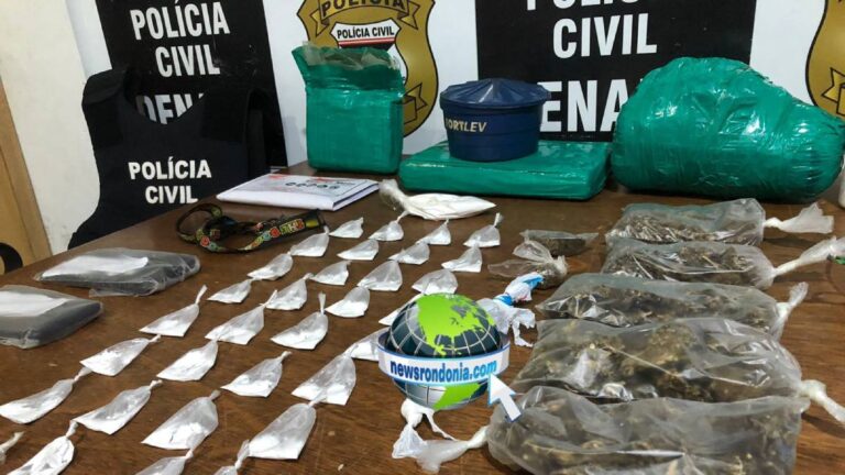 TRÁFICO: Dono e gerente de boca de fumo são presos preparando drogas na zona leste - News Rondônia