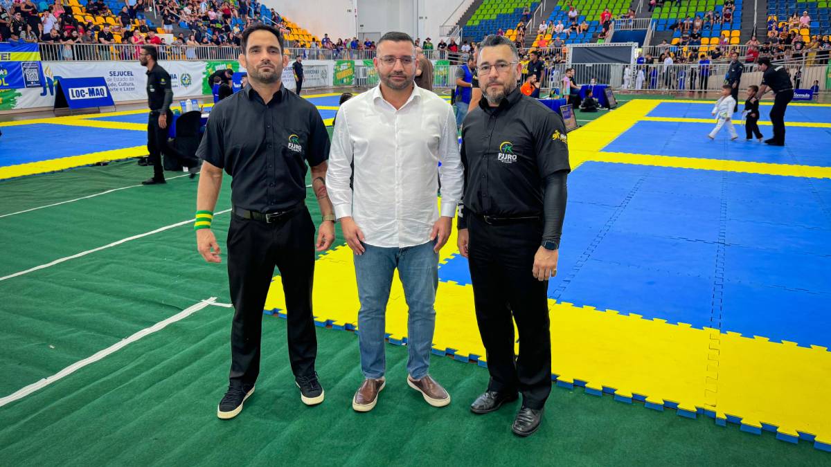 Emenda do deputado Ribeiro movimenta mais de 500 atletas no campeonato estadual de Jiu-Jitsu - News Rondônia