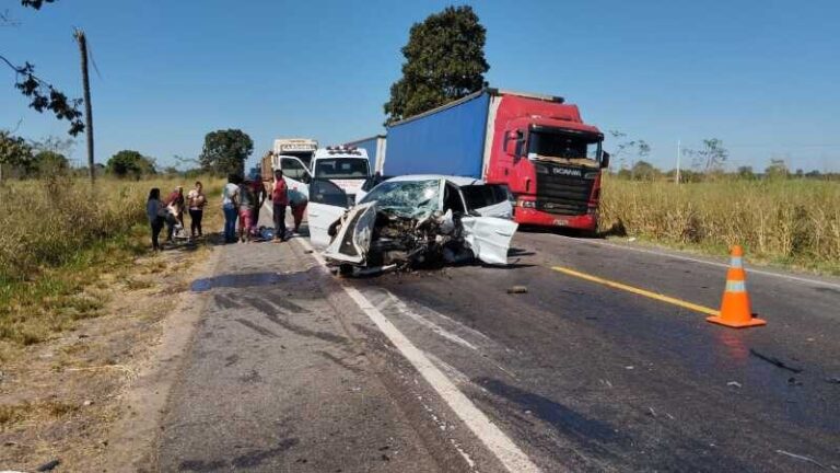 Irmãos de Porto Velho morrem em acidente na BR-174, no Mato Grosso